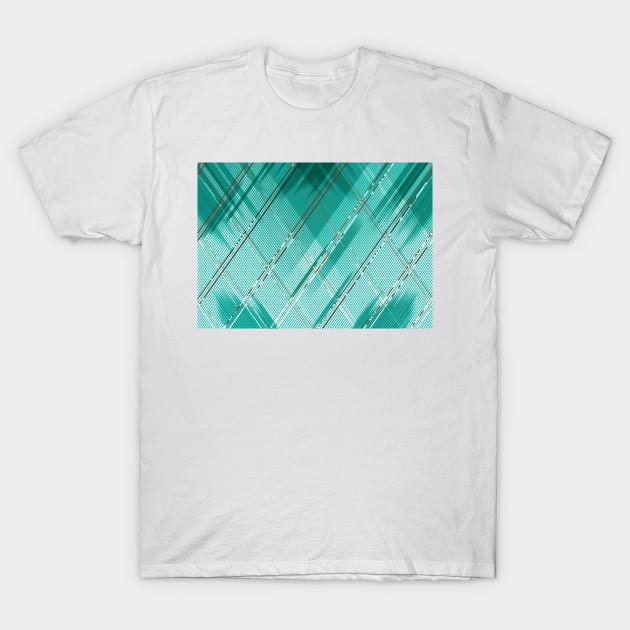 Diagonal stripes background 7 T-Shirt by B&K